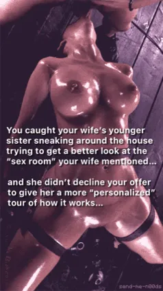 wife’s sister had no idea what she was in for…