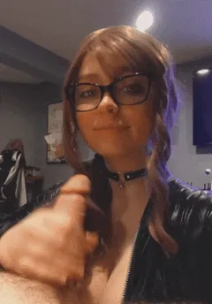 gorgeous slut handjob - pretty as fuck with big tits