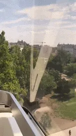 when you get paired up with a random dude on the ferris wheel