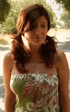 redhead pigtails reveal her beautiful tits