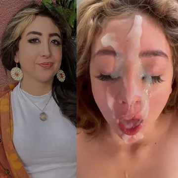 She loves it when people cum on her face