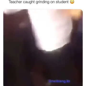 Teacher caught grinding on student