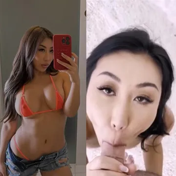 Asian with big boobs