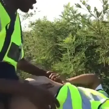Construction workers caught having sex in public while on duty