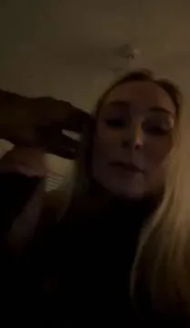 blonde college slut sucks bbc snapchat leaked nudes