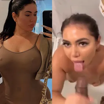 Curvy Brunette With Big Tits Sucks BBC After First Date snapchat leaked nudes