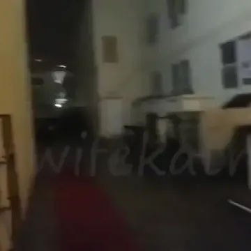 blacked in an alley