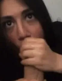 she enjoys being recorded while sucking dick