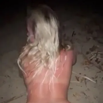 hard doggystyle on public beach snapchat porn