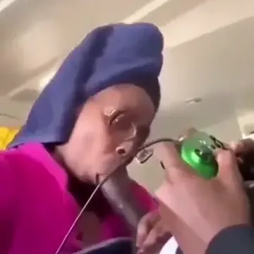 Black momma giving head to her son while he games