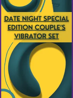 we-vibe date night special edition couple’s vibrator set. order now from cirillas