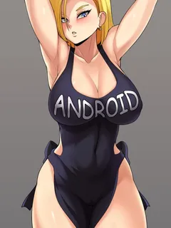 android 18 (dragon ball and 1 more) drawn by jmg