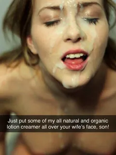 whenever your son’s wife is pregnant always give her a nice facial.