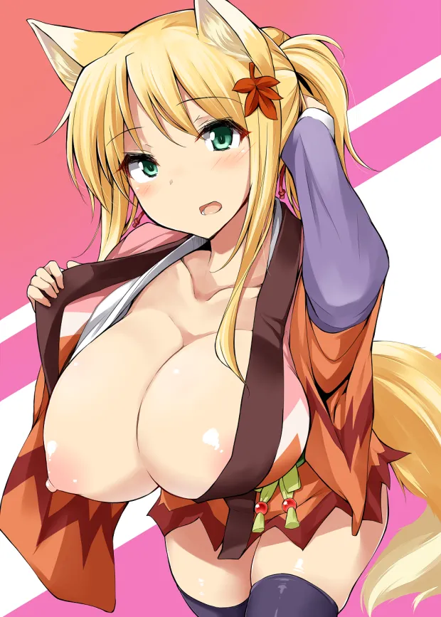 big tits fox girl :x