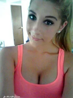 a facebook profile pic, busty teen