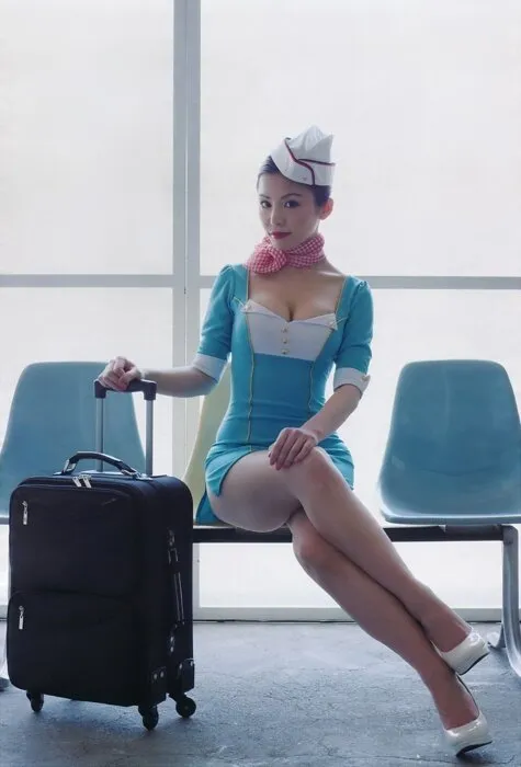 hot costume photo with amazing chinese stockings