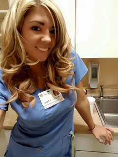 hot nurse at work