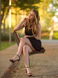 stella cox crossed legs