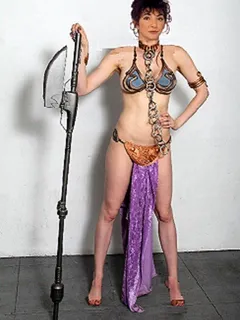 kate bush as sexy slave leia