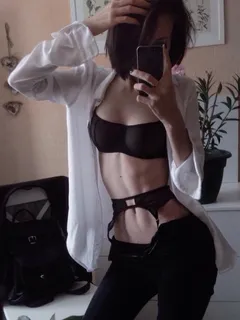 homemade sexy selfie - skinny petite