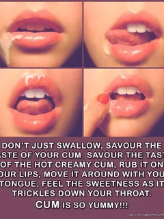 swallow cum