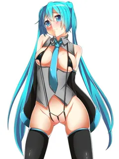 hatsune miku (vocaloid) drawn by mujakuma