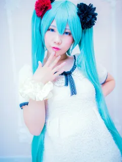 Miku Hatsune in All Gravure set Nairu