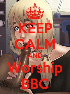 as a sissy always worship big black cock