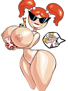 dexter's busty mom