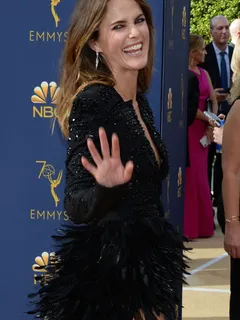 keri russell nipple peek on the emmy's redcarpet