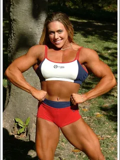 what a killer muscle body on collette flexing