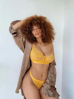 crystal westbrooks in lounge bra and panties