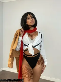 blacked mikasa ackerman