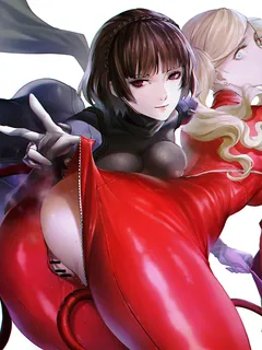 niijima makoto & takamaki ann(persona 5)