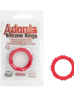 atlas silicone ring - red