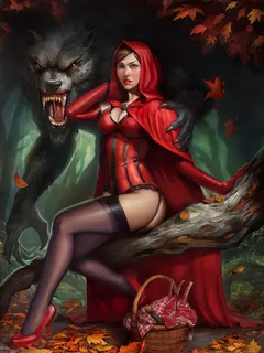 little red riding hood wants the werewolf