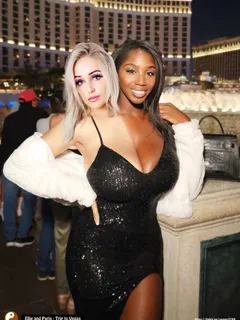 ellietheempress and paris jade - vegas trip