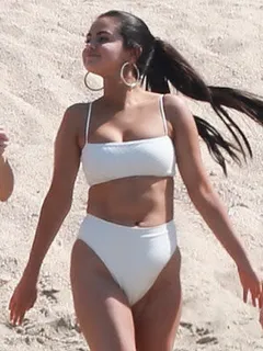 selena gomez sexy bikini on the beach in cabo san lucas mexico hq