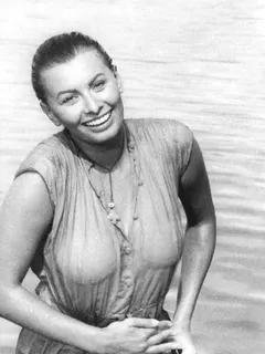 sophia loren in boy on a dolphin (1957)