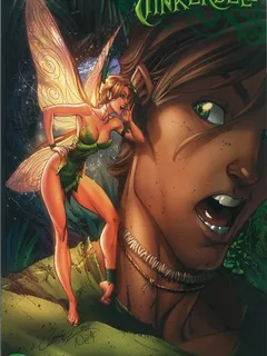 tinkerbell and peter pan - j. scott campbell - 2012