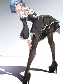 rem (re:zero kara hajimeru isekai seikatsu) drawn by han xiao xue beifang xue ji