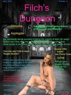 christina applegate front page for filch's dungeon