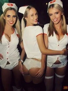 sexy blonde nurses