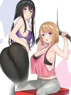 tsukishiro momiji & tsukishiro sumire (ryoute ni imouto docchi wo erande kuremasuka)