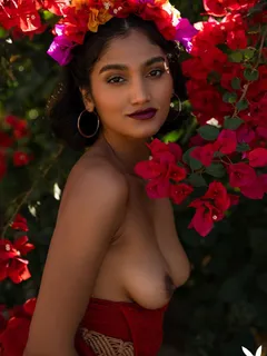 Angel Constance in Playboy set Bright and Blooming