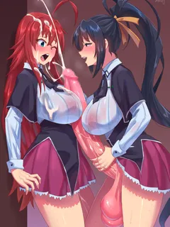 dxd rias gremory akeno himejima zheng