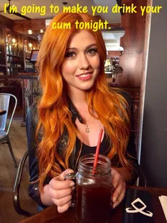 redhead going to make you eat cum