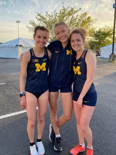 michigan college ncaa track runners