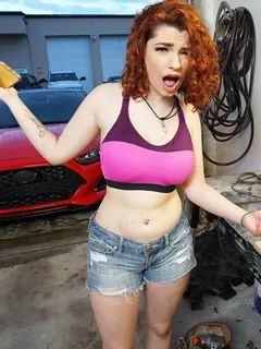 big tit redhead teen