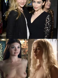 natalie dormer ❤️ emilia clarke